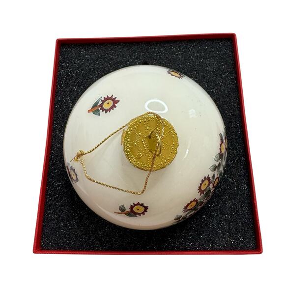 Vintage Debbie Mumm *NEW* 12 Days of Christmas 6 Geese A’Laying Ornament Ball - Picture 7 of 10